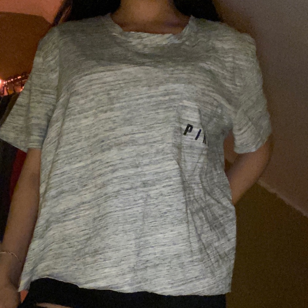 Pink grey t-shirt